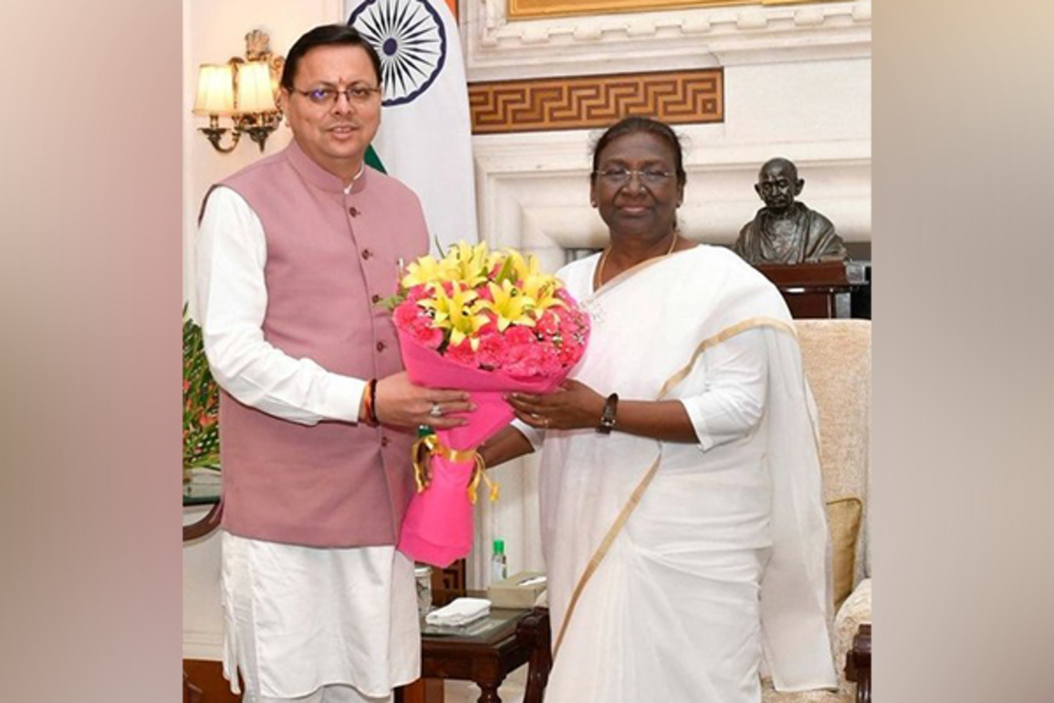 "Epitome of women empowerment": Uttarakhand CM wishes President Murmu on her 67th birthday