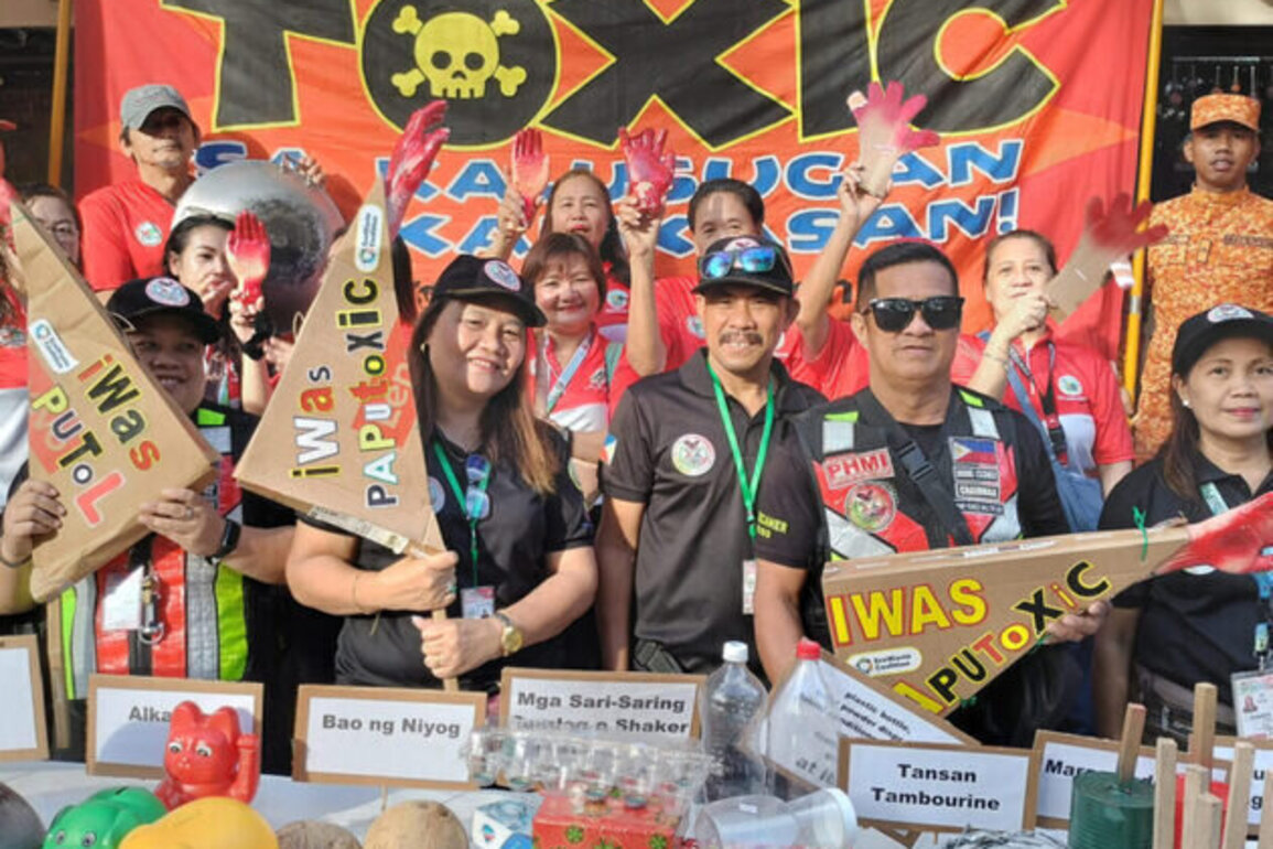 Iwas Paputoxic Drive in Caloocan City Presses People-, Pet- and Planet-Friendly Welcome to the New Year