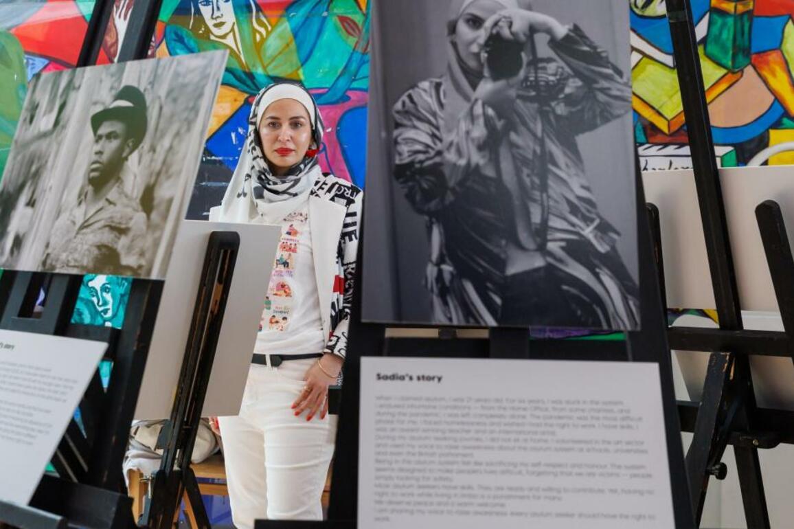 Glasgow art exhibition sheds harsh light on asylum process - The Herald