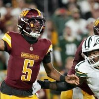 Report: Jayden Daniels' (knee) Week 3 status in doubt