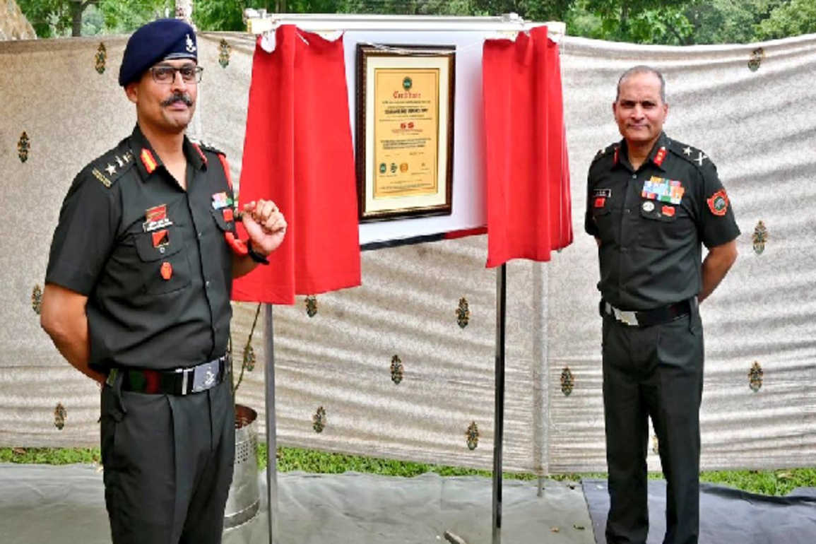 222 Advance Base Ordnance Depot achieves prestigious 5S ISO certification