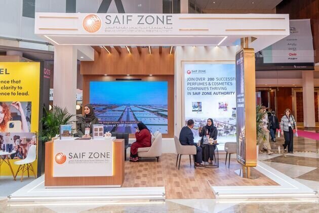 SAIF Zone particpates in 29th Beautyworld Middle East 2025