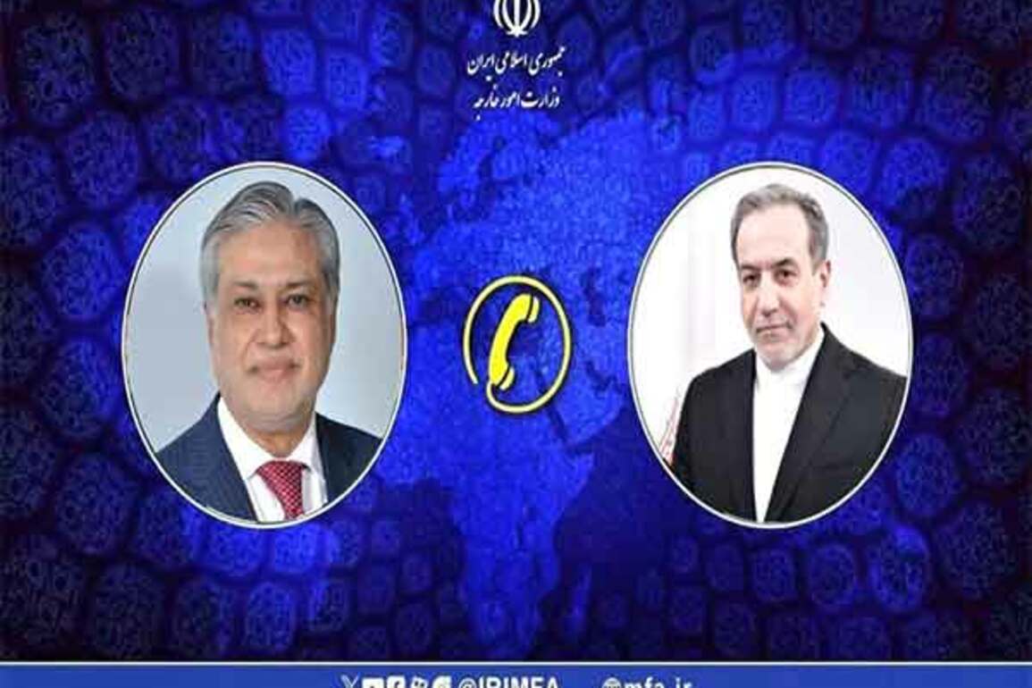 Iranian FM speaks with Pakistan's deputy PM, urges restraint amid India-Pakistan tensions