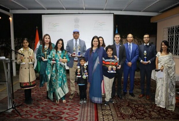 MoS Lekhi interacts with Indian community in Guatemala