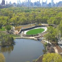 A light of dignity in New Yorks Central Park