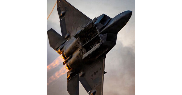 Trump showcases military aircraft prowess following strikes in Iran