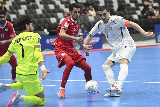 (SP)INDONESIA-JAKARTA-FUTSAL-ASIAN CUP 2026-GROUP C-UZBEKISTAN VS TAJIKISTAN