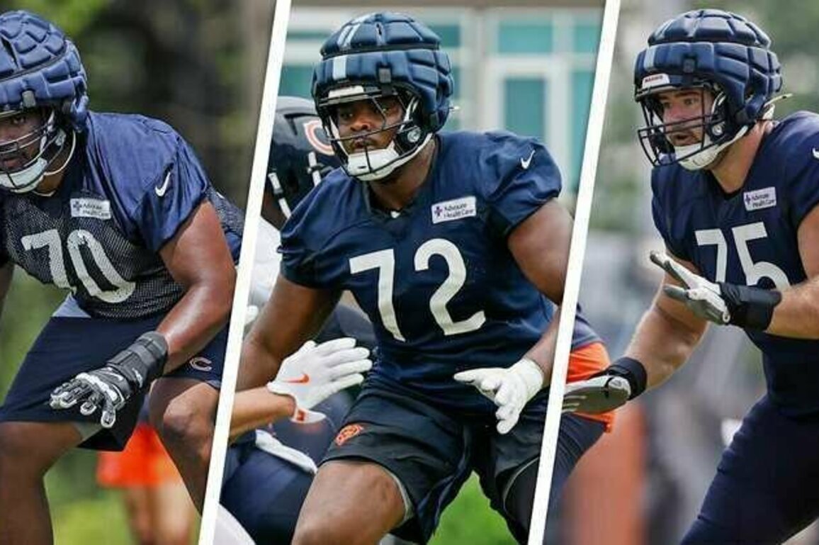 Bears left tackle competition continues in training camp