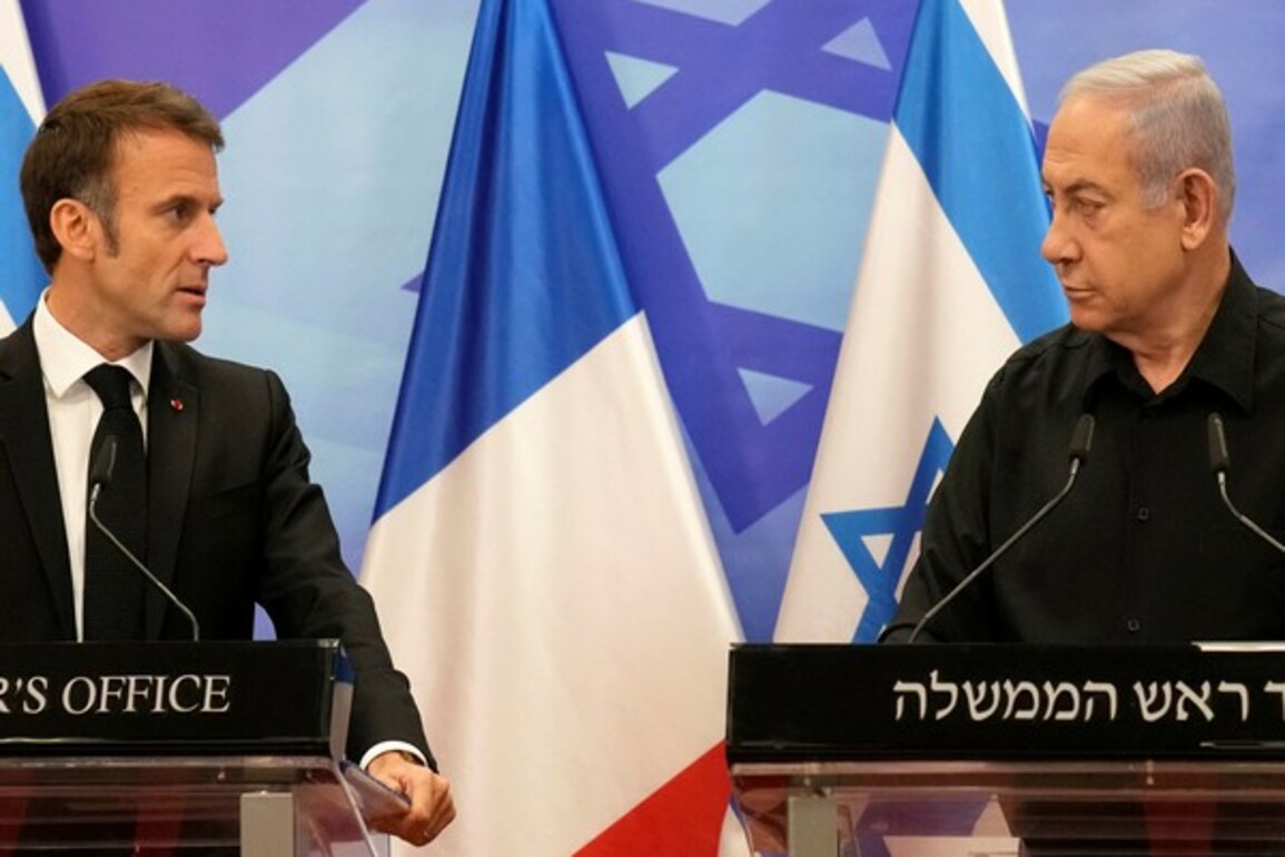 Israeli leaders condemn Macron's move to recognize Palestinian state as "rewarding terror" and "creating another Iranian proxy"