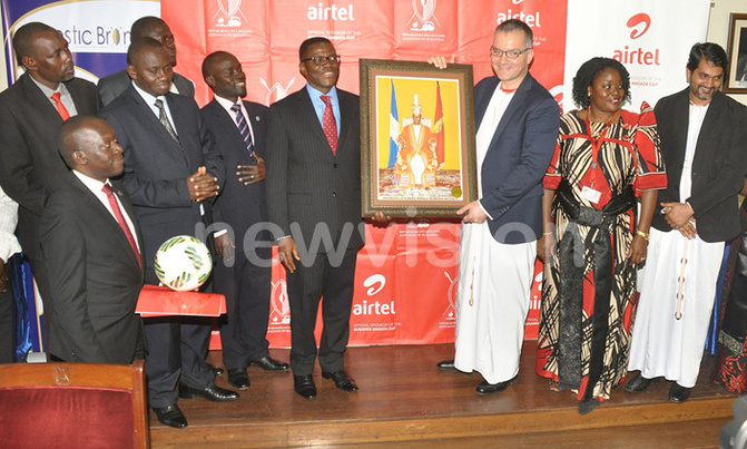 Buganda's Masaza Cup sign sponsorship deal with Airtel Buganda's Masaza Cup sign sponsorship deal with Airtel