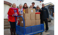 Merchant supports food bank at busiest time of year 