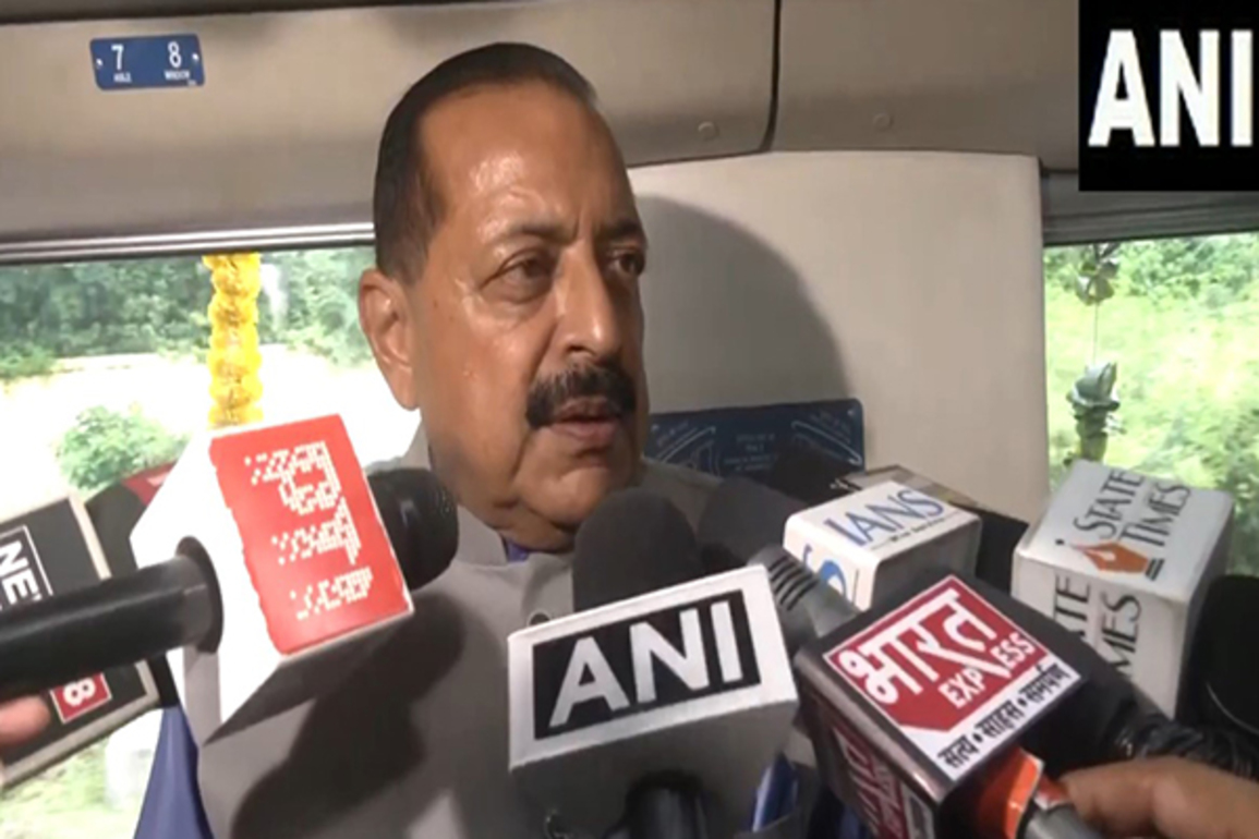 "PM Modi has given priority to J-K": Union Minister Jitendra Singh after Katra-Amritsar Vande Bharat train flagged off