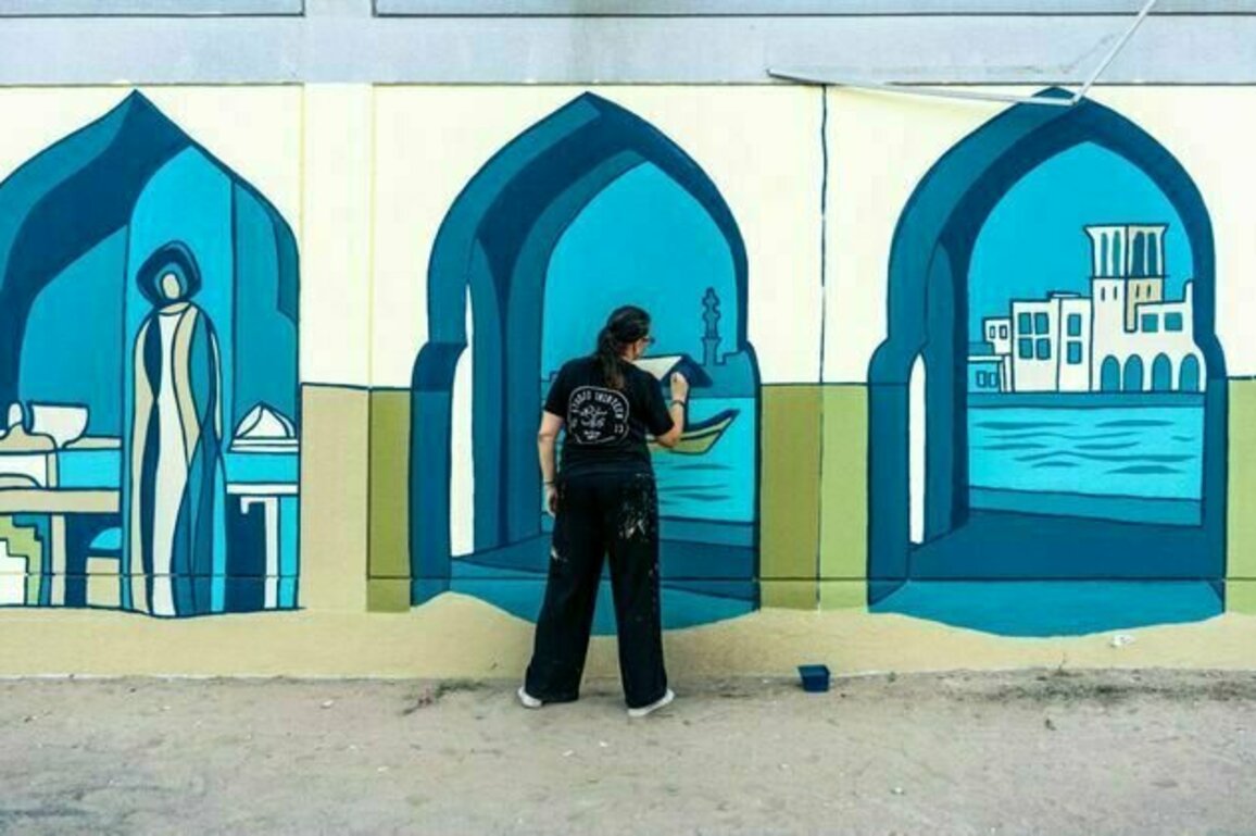 Dubai Culture unveils creative burst to Al Quoz with new murals