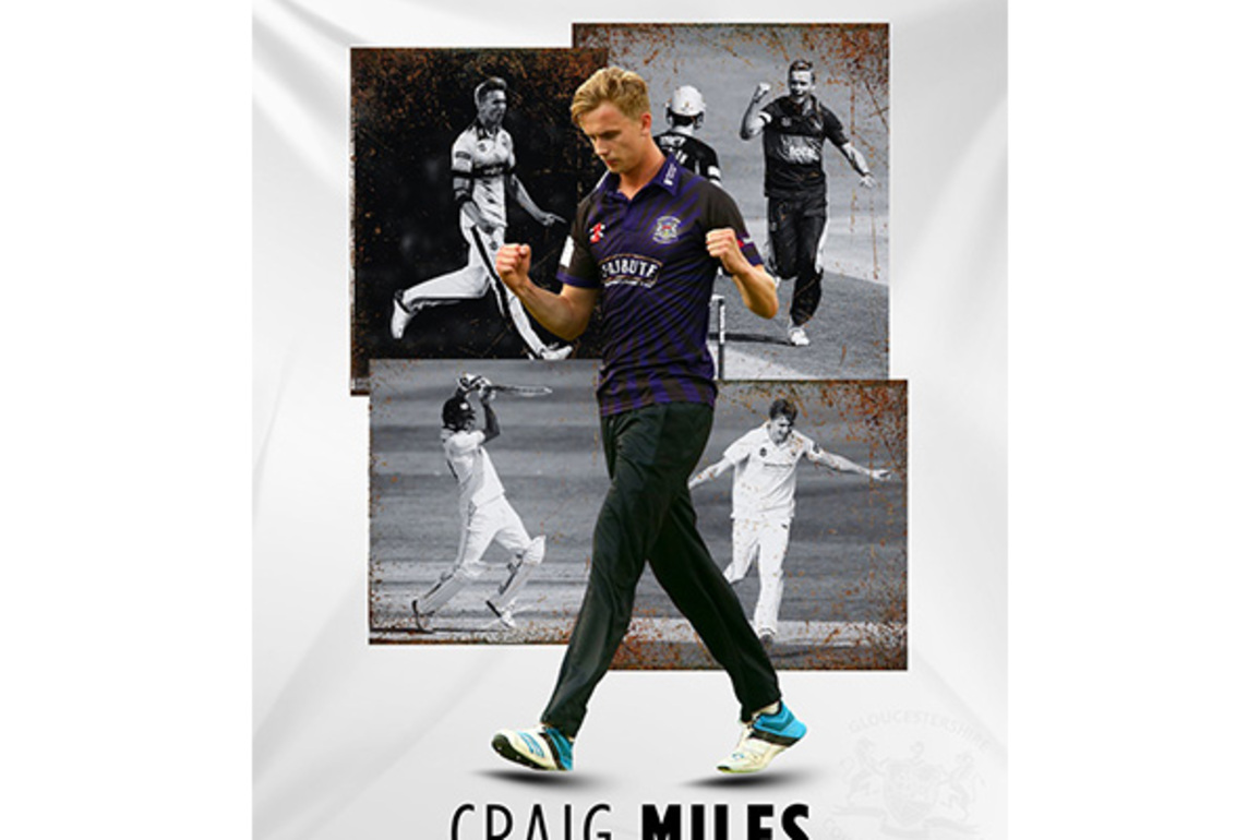 Craig Miles rejoins Gloucestershire for a three-year deal