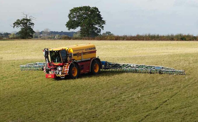 User review: Slurry application on a large scale with Vredo