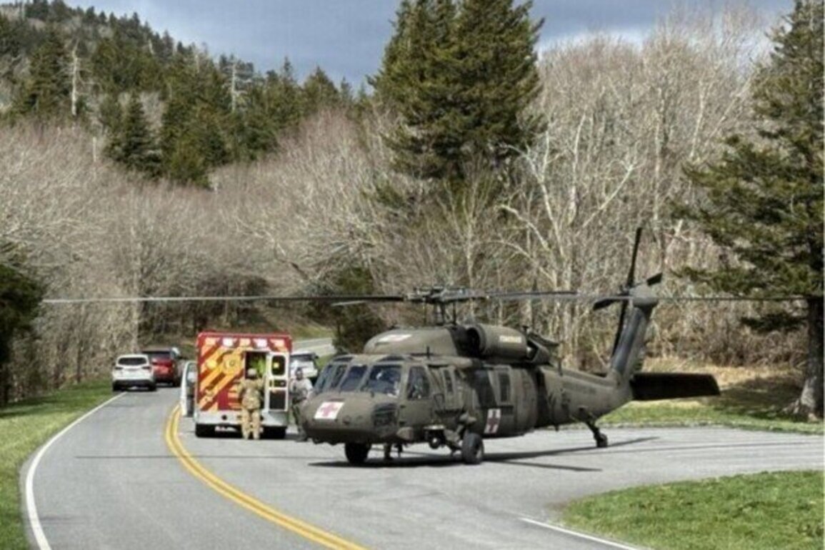 Tennessee Guardsmen rescue visitor in National Park