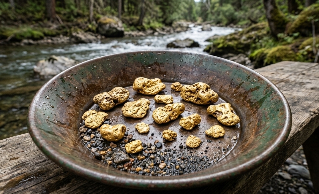 Garimpo de ouro mineração ilegal