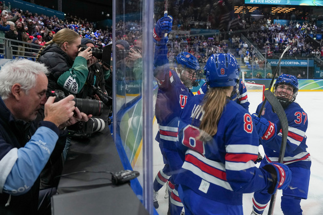 (MICO2026)ITALY-MILAN-OLYMPIC WINTER GAMES-ICE HOCKEY-WOMEN-PLAY-OFFS SEMIFINALS-USA VS SWE