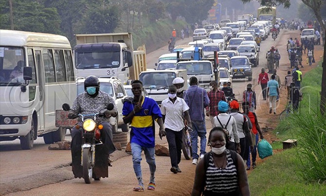 Ugandan roads get busy after ban on private cars is lifted Ugandan roads get busy after ban on private cars is lifted