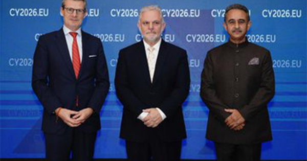 Cyprus EU Presidency theme of  Autonomy  resonates with India  Aatmanirbharata : MoS Kirti Vardhan Singh