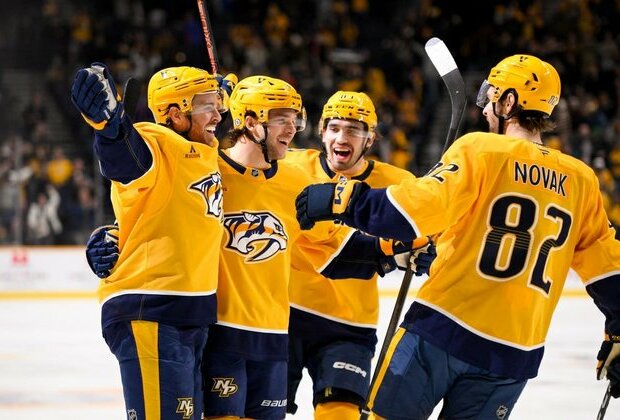 Predators, boosted by wild win, get another shot at Sharks