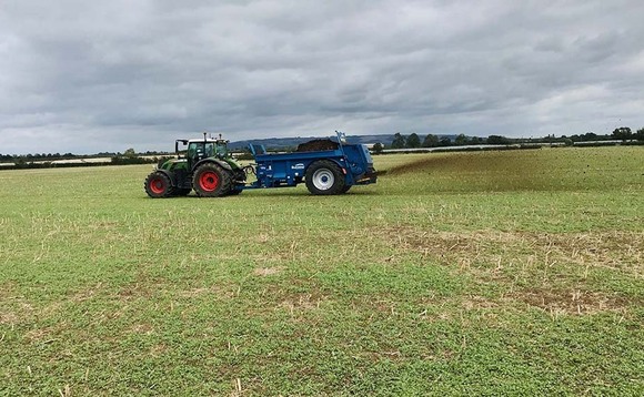 User story: Bunning's most compact rear discharge spreader hard at work