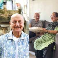 "Maa ka naya suit..maa ka dance..": Anupam Kher gives special gift to his mother, drops adorable video