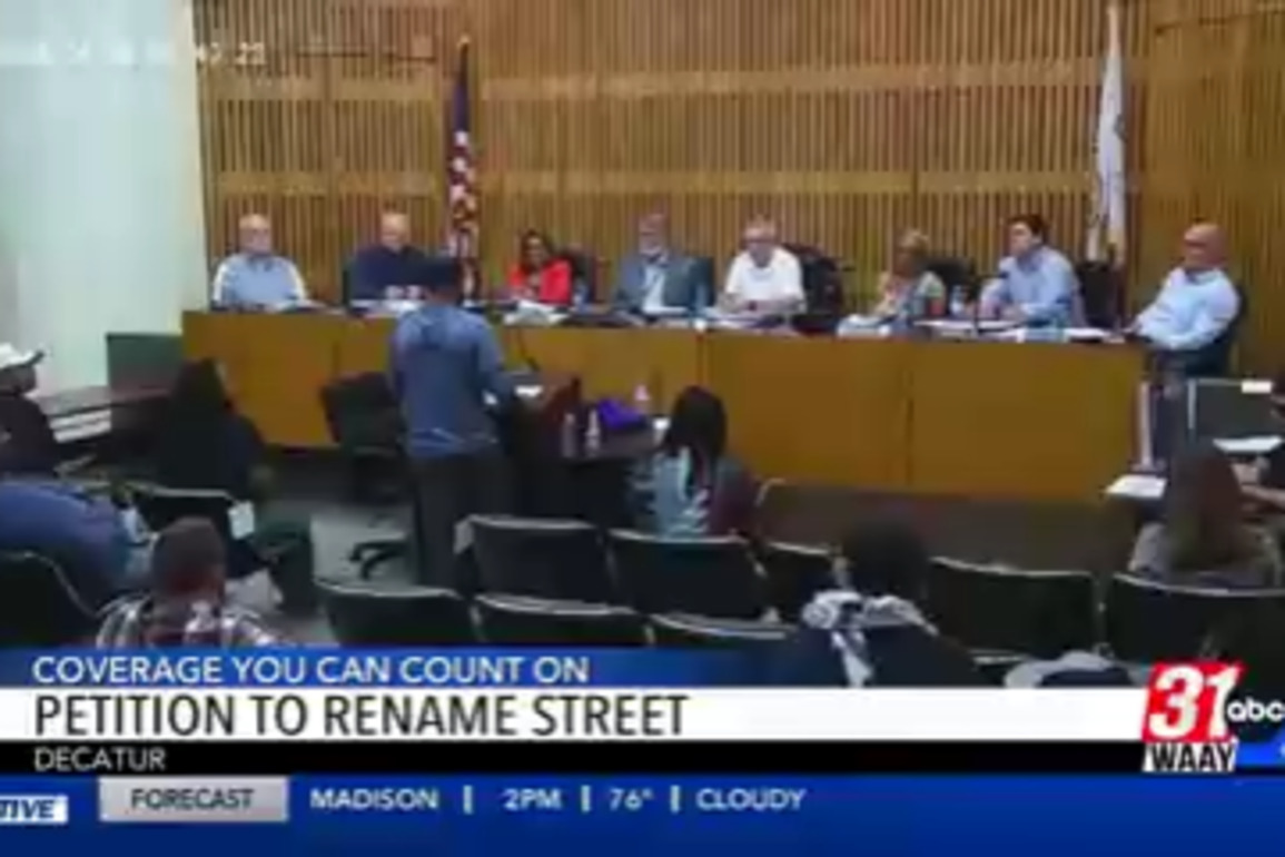 Naming a street after Steve Perkins is a terrible idea, so Decatur will probably do it