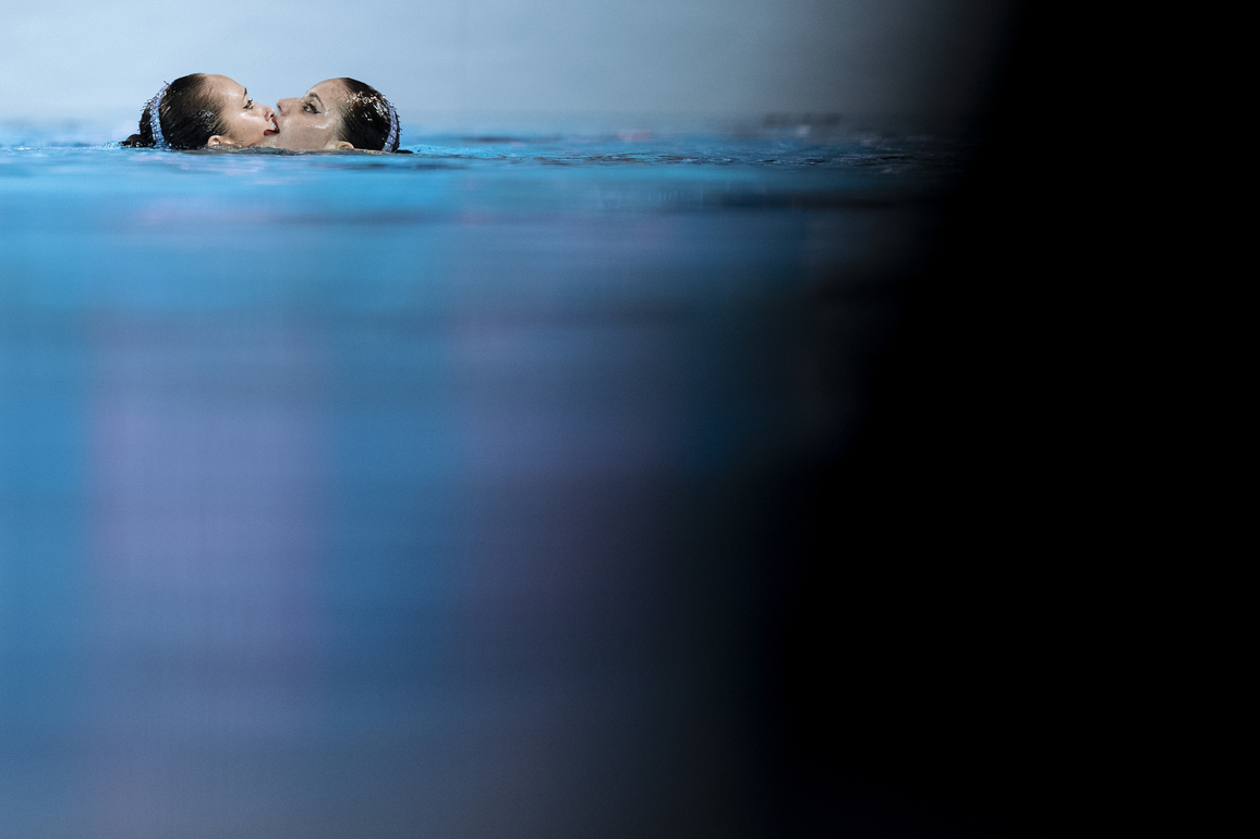 (SP)SINGAPORE-ARTISTIC SWIMMING-WORLD AQUATICS CHAMPIONSHIPS-WOMEN'S DUET FREE