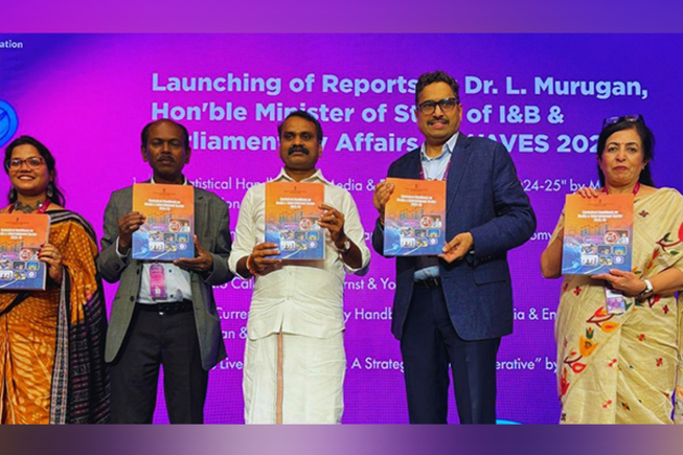Union Minister of State L Murugan launches White Paper on India's Live Events Economy at WAVES 2025
