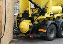 Mixamate mixes and pumps in one