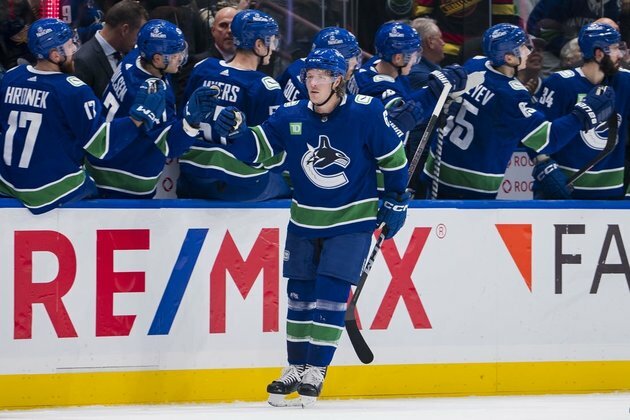 Canucks ride hot streak into matchup with Flames