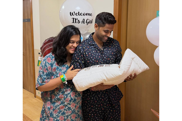 Suryakumar Yadav, wife Devisha Shetty name their newborn daughter Riddhima