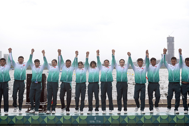 (SP)CHINA-CHENGDU-THE WORLD GAMES 2025-DRAGON BOAT-VICTORY CEREMONY (CN)