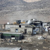MIDEAST-WEST BANK-HEBRON-DEMOLITION