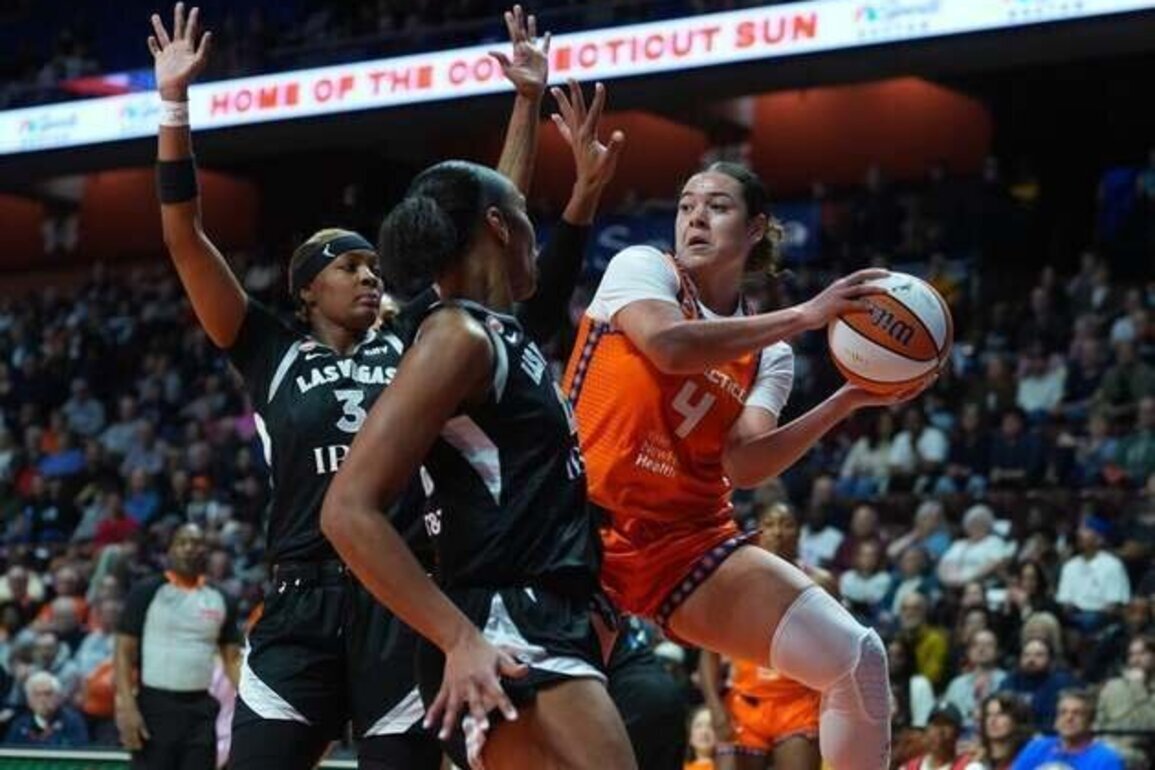 Chennedy Carter nets 27 and A'ja Wilson adds 22 as Aces rout Sun