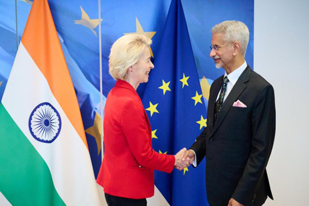 EU Commission President Leyen meets EAM Jaishankar, says "strategic partnership getting stronger"