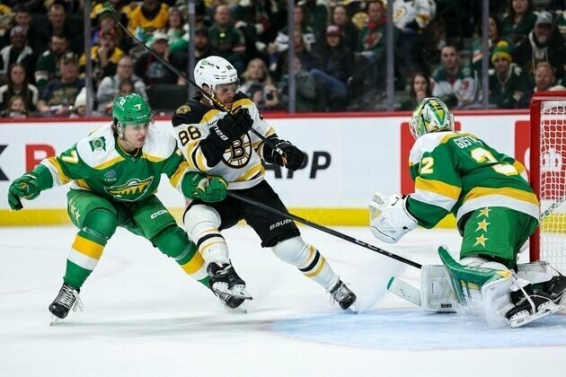 Filip Gustavsson, Wild eke out 1-0 win over Bruins