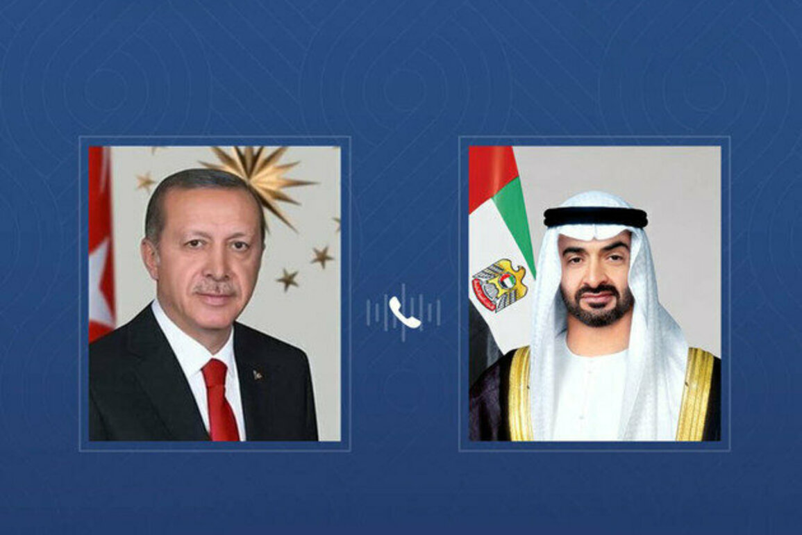 UAE, Turkish Presidents discuss regional developments in phone call