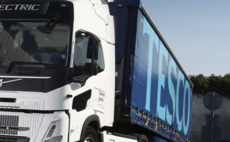 New Volvo electric truck joins Tesco's delivery fleet