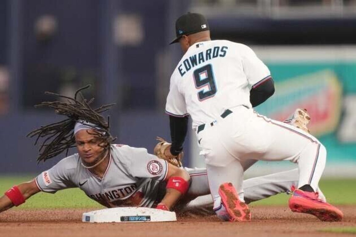 Jakob Marsee, Marlins rally late to beat Nationals