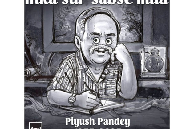 Amul pays tribute to ad icon Piyush Pandey with special doodle