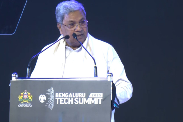 "When global innovation finds home in Bengaluru and Karnataka, it scales for world": Siddaramiah at Tech Summit 2025