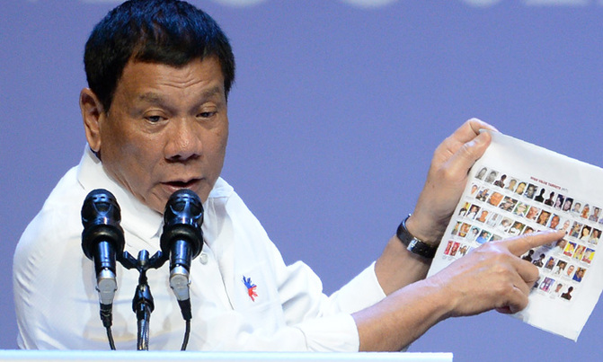 Philippines president says he stabbed someone to death Philippines president says he stabbed someone to death