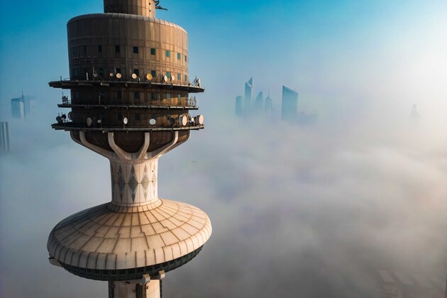 KUWAIT-KUWAIT CITY-WEATHER-FOG