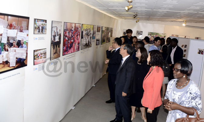 Koreans display art pieces illustrating contribution to Uganda Koreans display art pieces illustrating contribution to Uganda