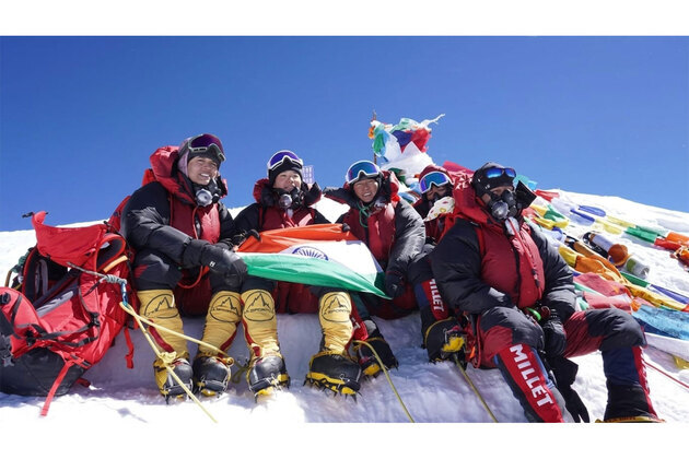 ITBP's all-women expedition successfully summits Mt Everest