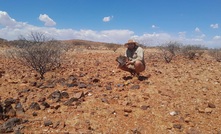 Kingfisher senior geologist Ryan Colquhoun at Mick Well