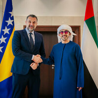 Abdullah bin Zayed receives Foreign Minister of Bosnia and Herzegovina