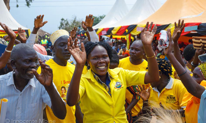 Minister Anite in education, women empowerment drive Minister Anite in education, women empowerment drive